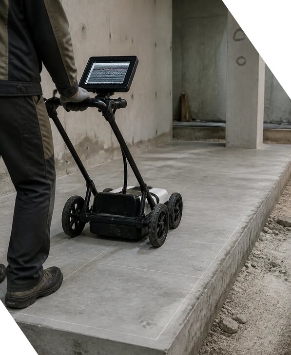 Георадарное обследование фундамента зданий и сооружений в Шадринске